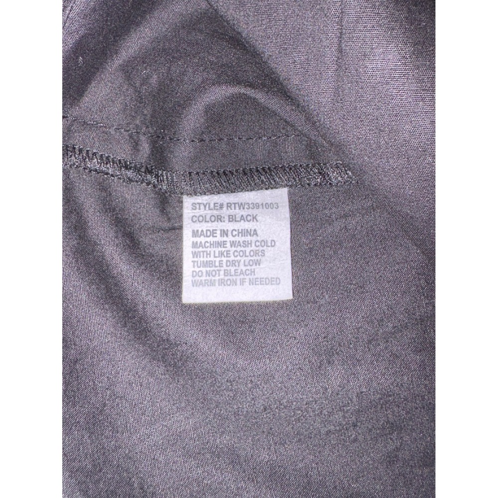 ROCKIES Women Black Long Sleeve Western Snap Front Shirt Size M - Picture 6 of 11